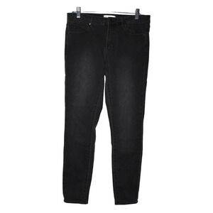 Women's Articles of Society Black Denim Dark Wash Straight Leg Jeans Size 30 / L